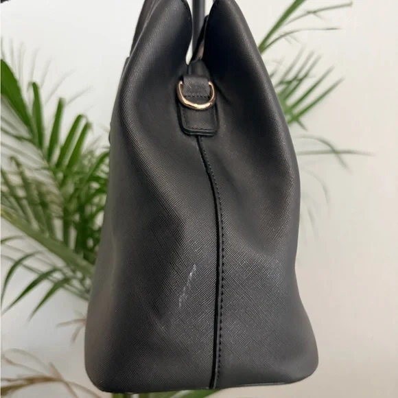 Michael Kors Black Tote with Gold Details - Picture 3 of 6